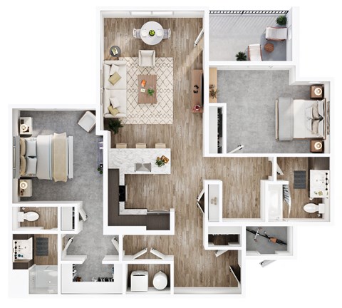 2829 18th Ave S Studio-2 Beds Apartment for Rent - Photo Gallery 11