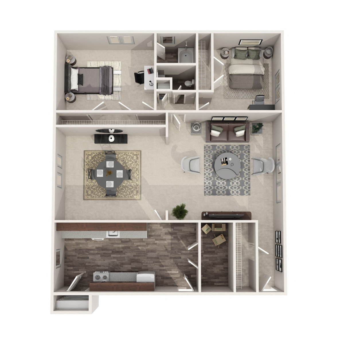 2 Bedroom