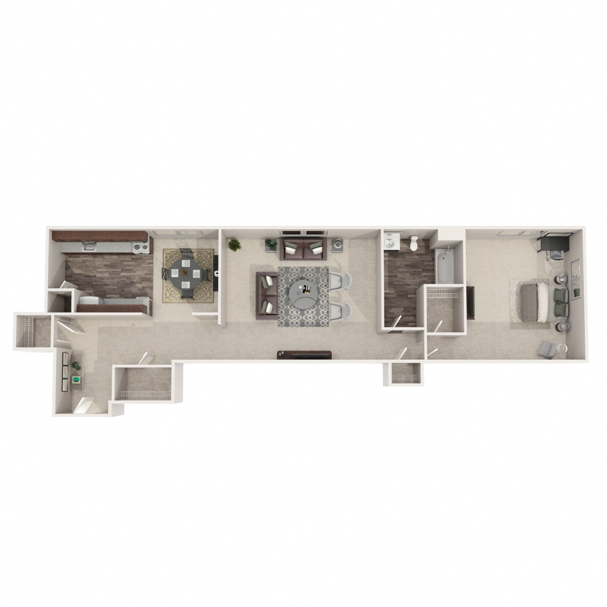 Large 1 Bedroom