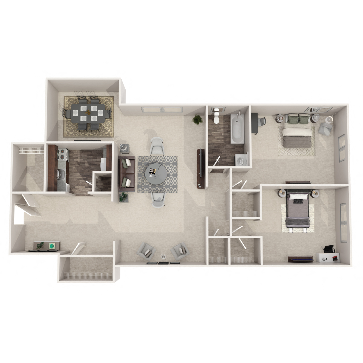 2 Bedroom