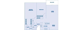 2 Bedroom/ 2 Bath