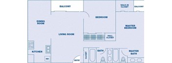2 Bedroom/ 2 Bath