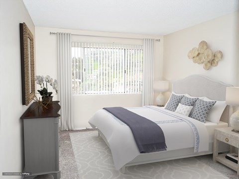 the preserve at ballantyne commons cyber studio suite bedroom