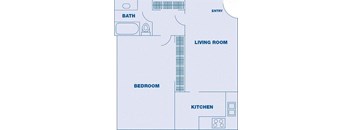 1 Bedroom/ 1 Bath