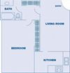 1 Bedroom/ 1 Bath