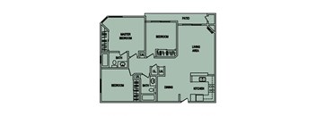 3 Bedroom/ 2 Bath