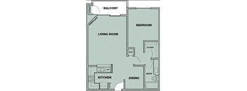 1 Bedroom/1 Bath