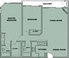 2 Bedroom/ 2 Bath