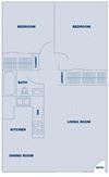 2 Bedroom/ 1 Bath