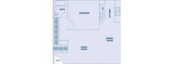 1 Bedroom/ 1 Bath