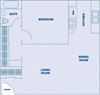 1 Bedroom/ 1 Bath