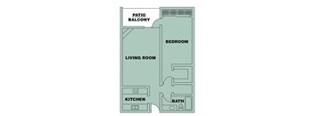 1 Bed/ 1 Bath