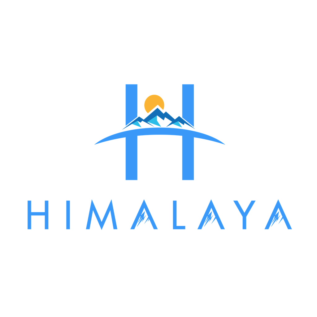 a blue and black rectangle with a bull in the water