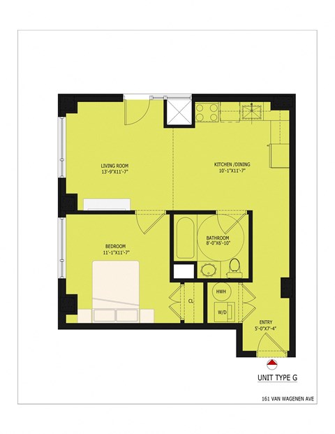 161 VAN WAGENEN AVE Studio-3 Beds Apartment for Rent - Photo Gallery 24