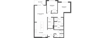 2 Bed/2 Bath-B11