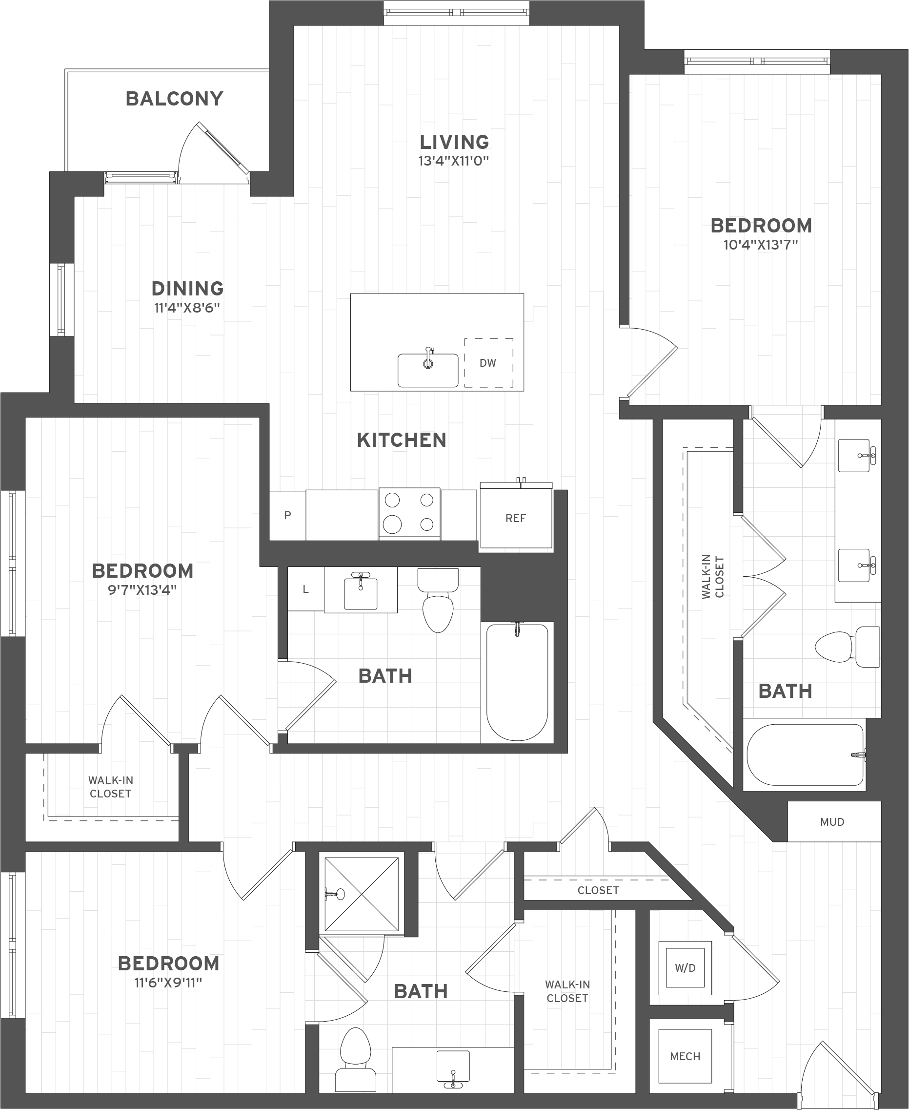 3 Bed/3 Bath-C1