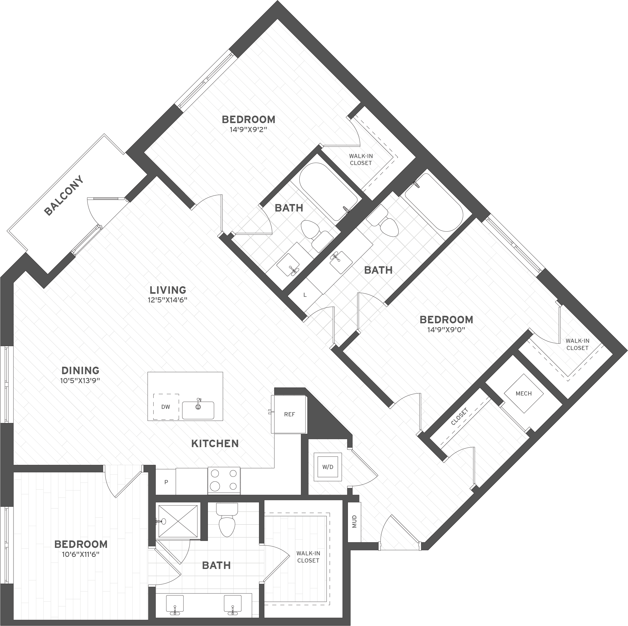 3 Bed/3 Bath-C3