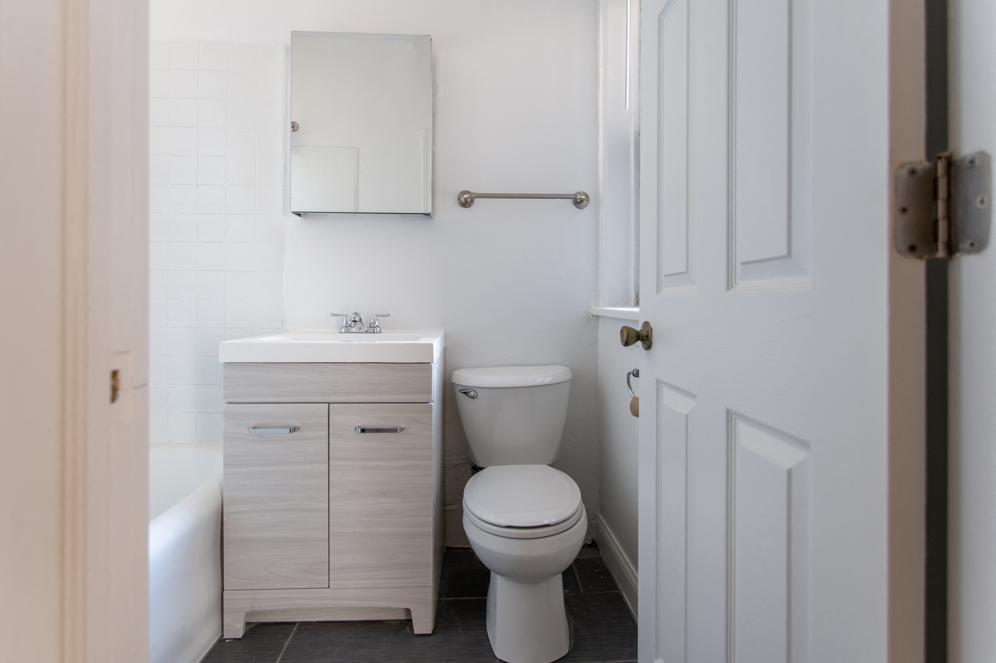 a small bathroom with a toilet and a sink