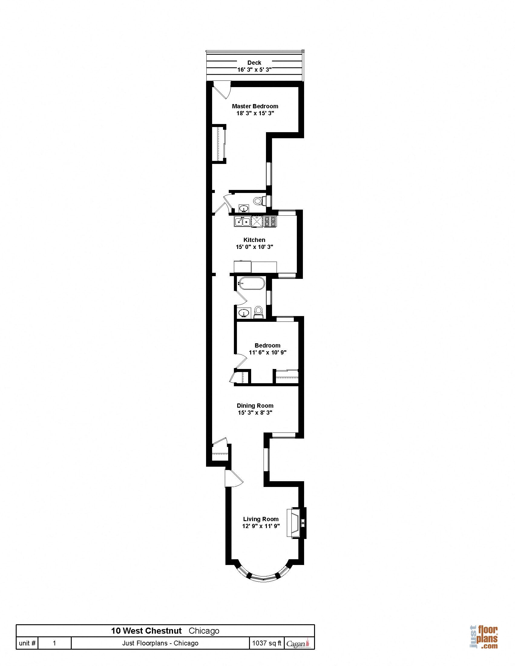 10-12 W Chestnut Floor Plans