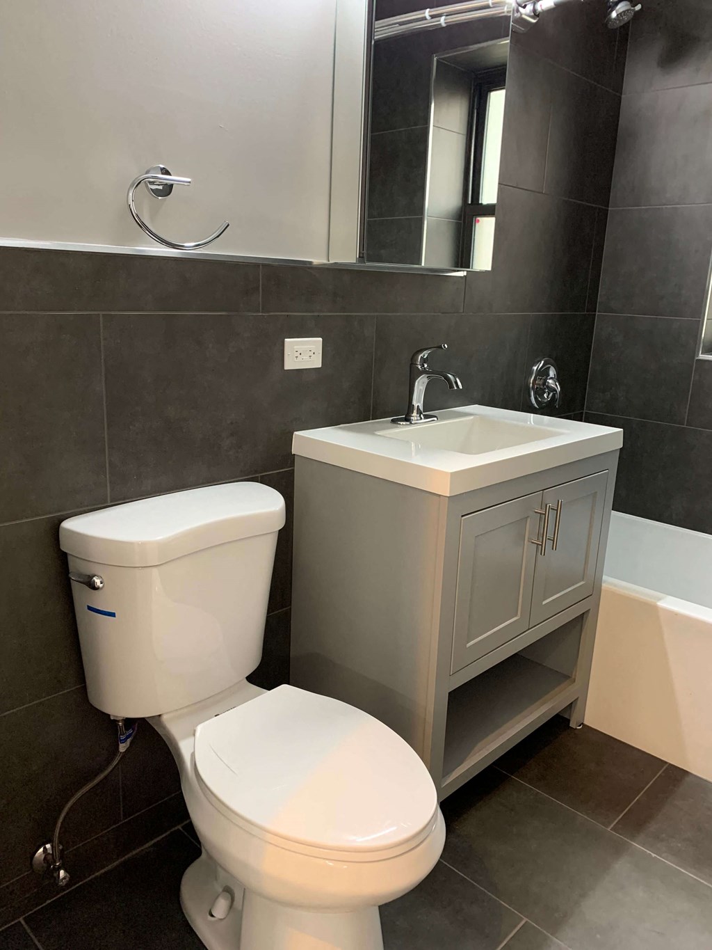 a small bathroom with a toilet and a sink