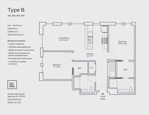 41 West 25th Street 1-2 Beds Apartment for Rent - Photo Gallery 16