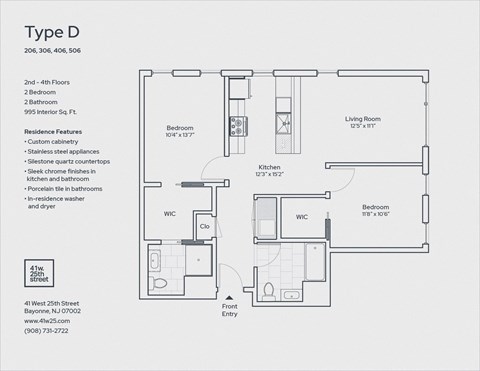 41 West 25th Street 1-2 Beds Apartment for Rent - Photo Gallery 17