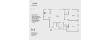 Type E, 2 BR