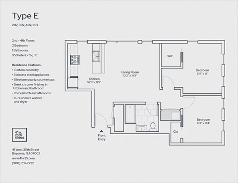 41 West 25th Street 1-2 Beds Apartment for Rent - Photo Gallery 13