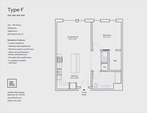 41 West 25th Street 1-2 Beds Apartment for Rent - Photo Gallery 15
