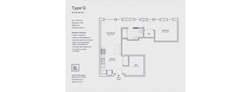 Type G, 1 BR+Den