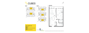 Type G 1 Bed 1 Bath 1 Den