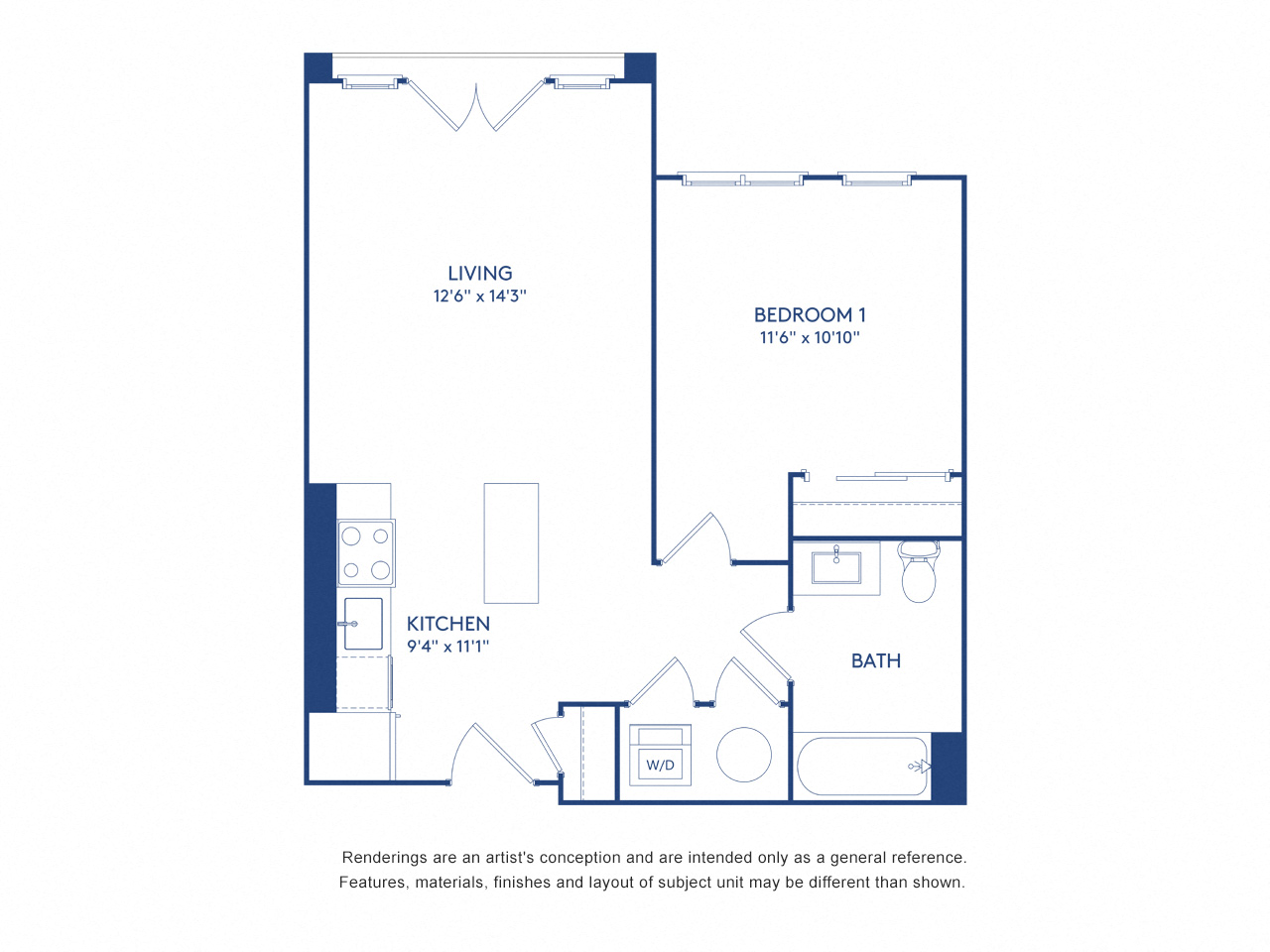2101 Wisconsin Avenue NW Studio-4 Beds Apartment for Rent - Photo Gallery 43