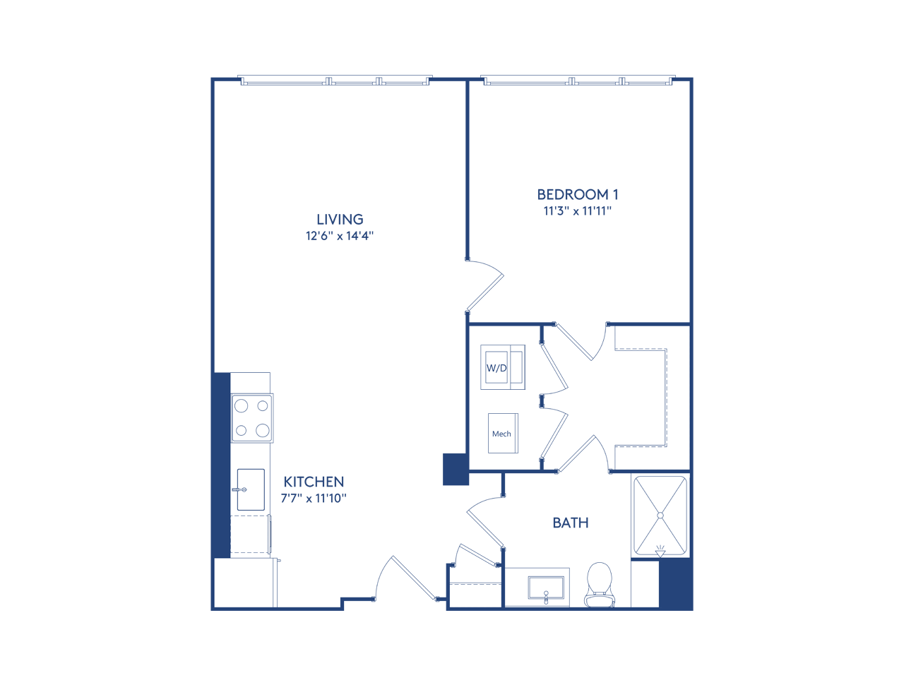 2101 Wisconsin Avenue NW Studio-4 Beds Apartment for Rent - Photo Gallery 47