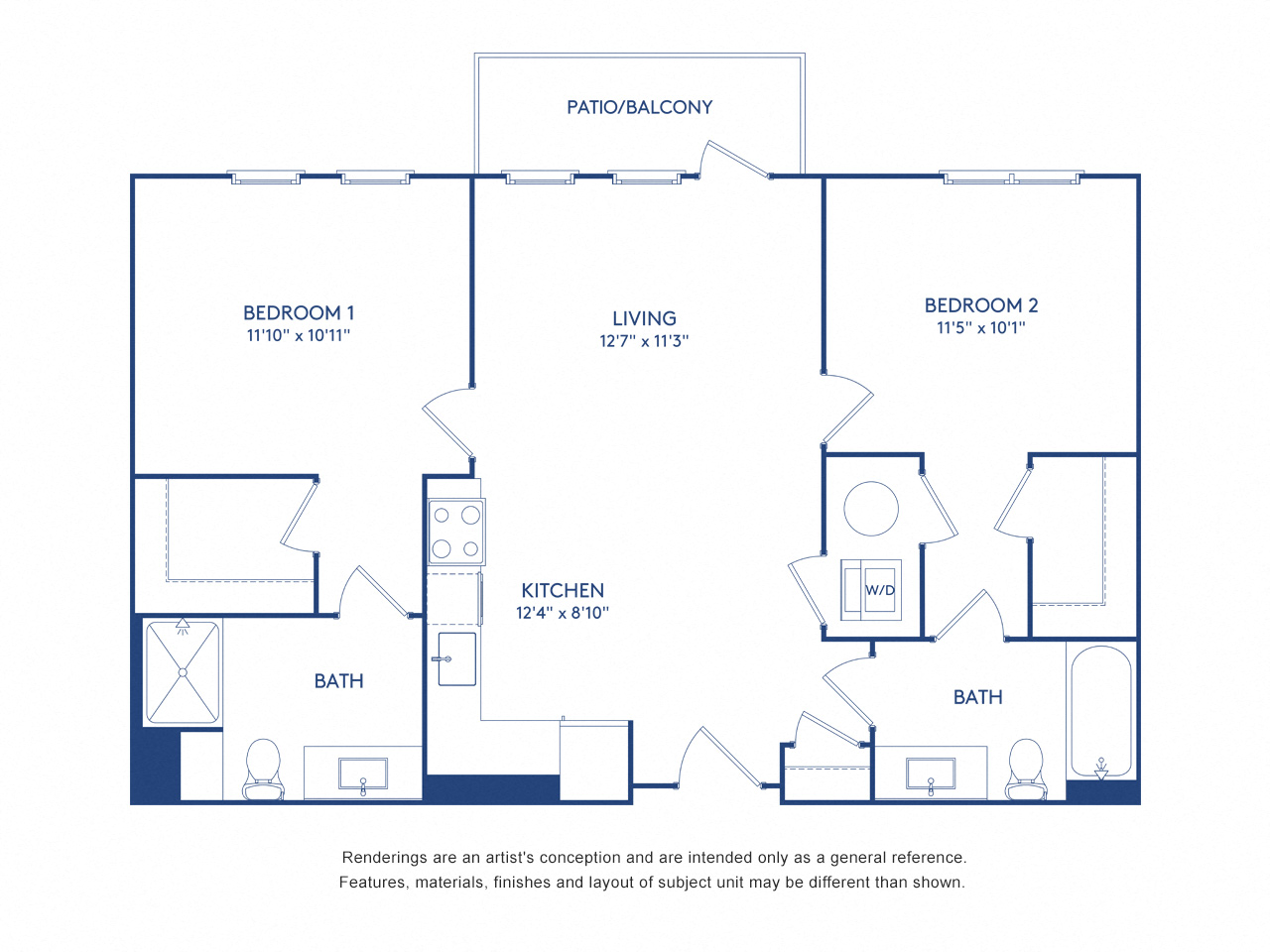2101 Wisconsin Avenue NW Studio-4 Beds Apartment for Rent - Photo Gallery 57