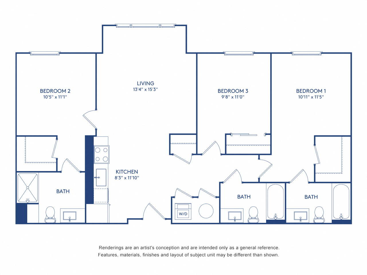 2101 Wisconsin Avenue NW Studio-4 Beds Apartment for Rent - Photo Gallery 65