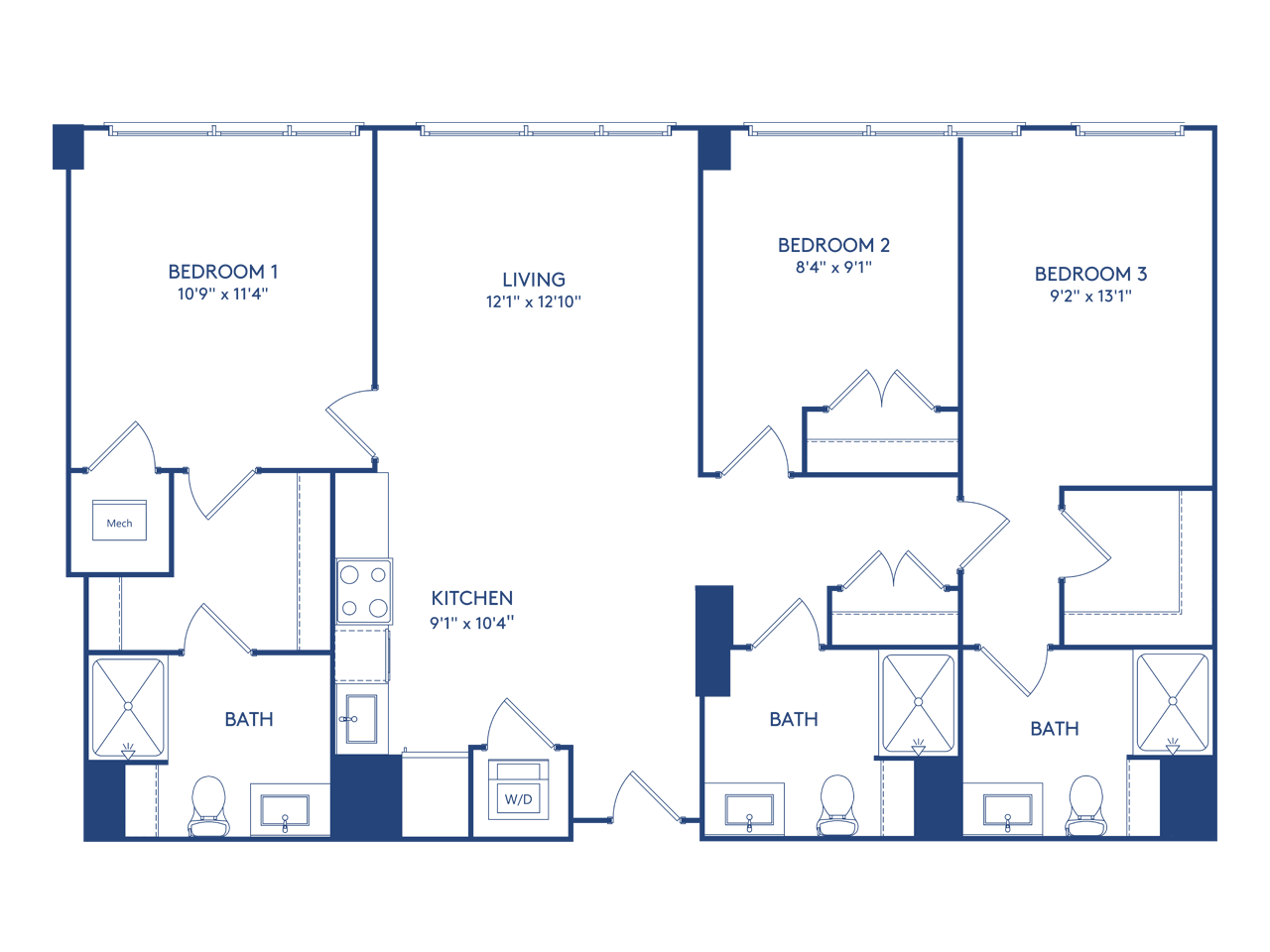 2101 Wisconsin Avenue NW Studio-4 Beds Apartment for Rent - Photo Gallery 72