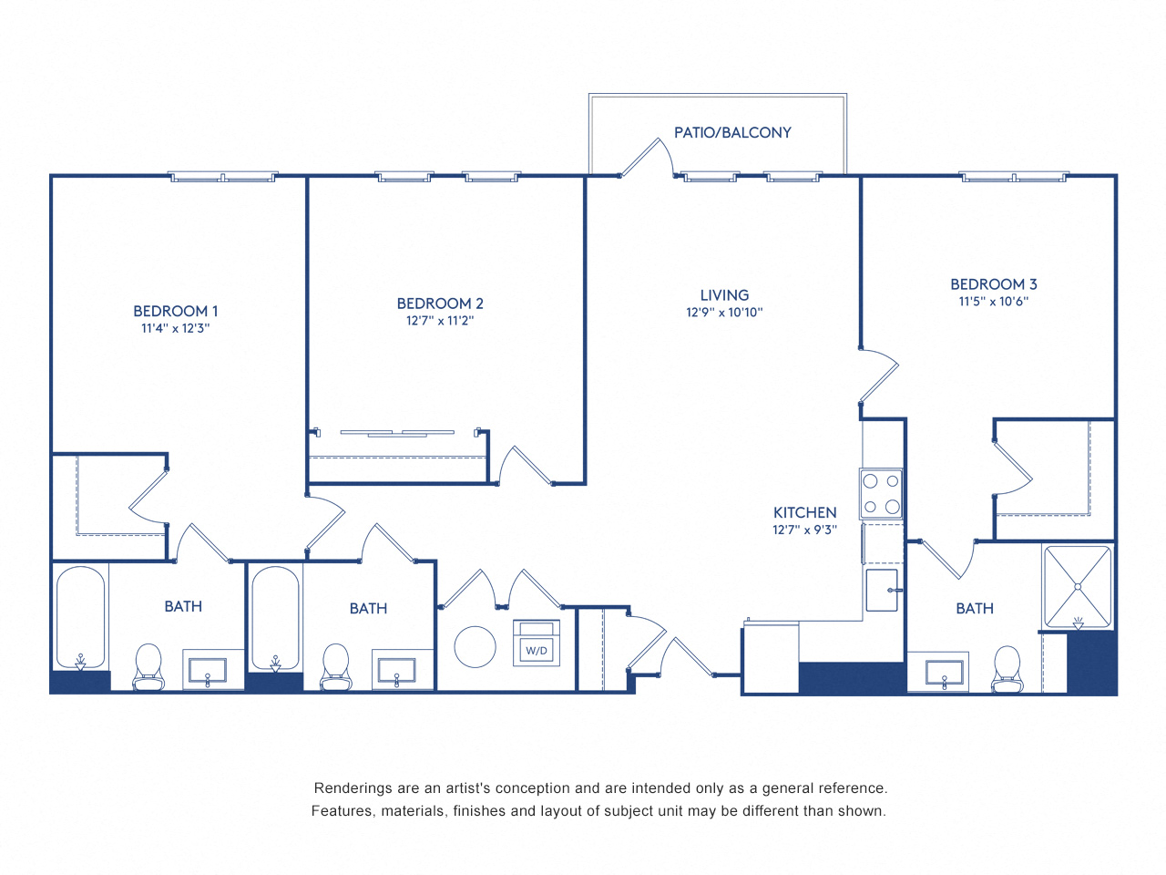 2101 Wisconsin Avenue NW Studio-4 Beds Apartment for Rent - Photo Gallery 73