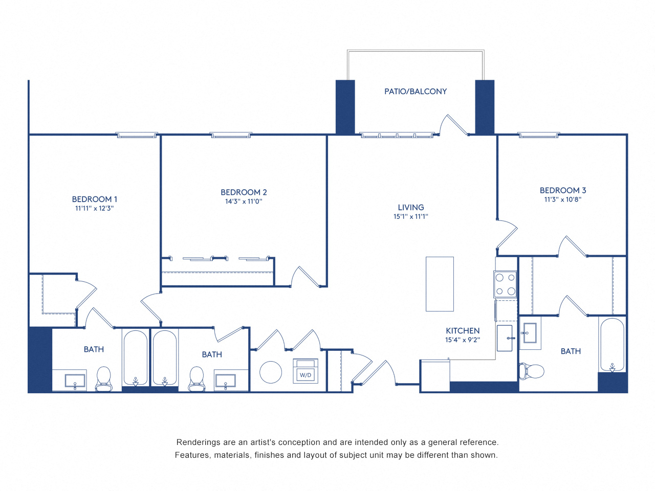 2101 Wisconsin Avenue NW Studio-4 Beds Apartment for Rent - Photo Gallery 84