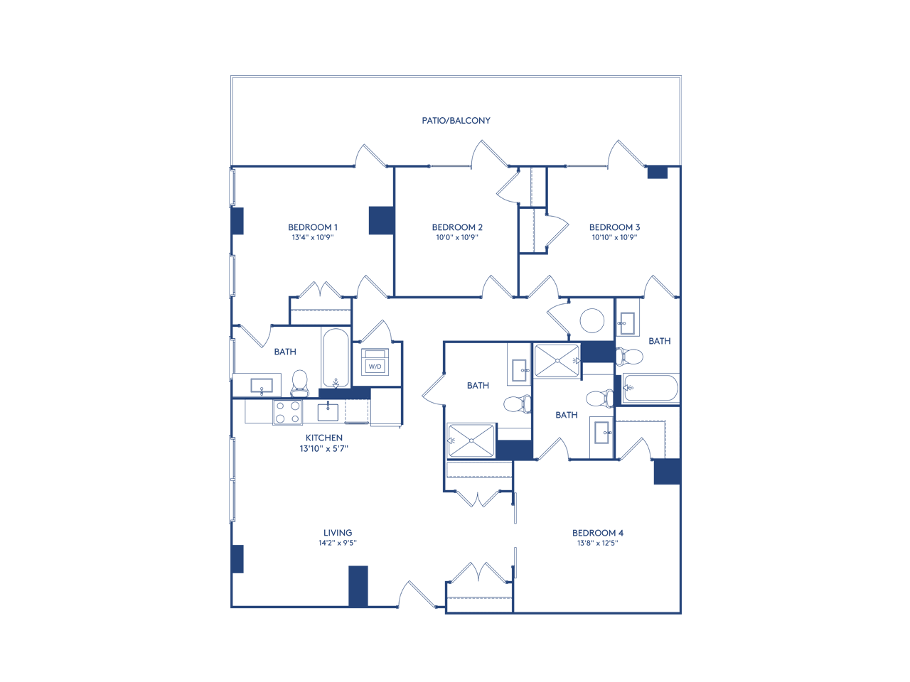 2101 Wisconsin Avenue NW Studio-4 Beds Apartment for Rent - Photo Gallery 86