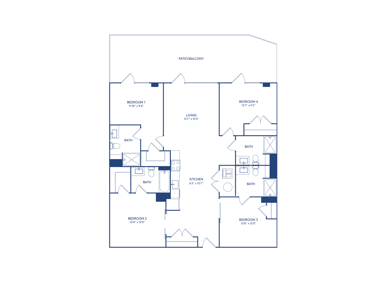 2101 Wisconsin Avenue NW Studio-4 Beds Apartment for Rent - Photo Gallery 87