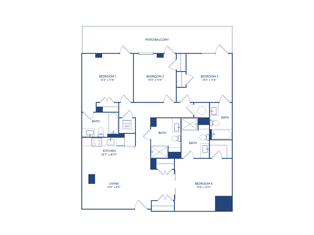 2101 Wisconsin Avenue NW Studio-4 Beds Apartment for Rent - Photo Gallery 88