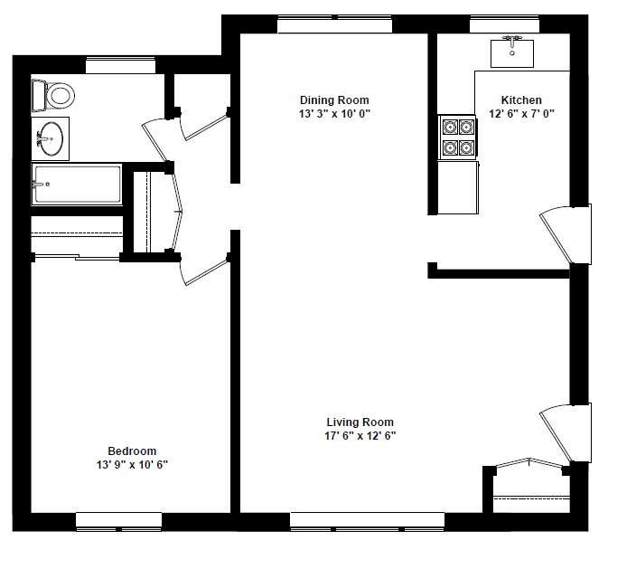 549-607 Sheridan One Bedroom