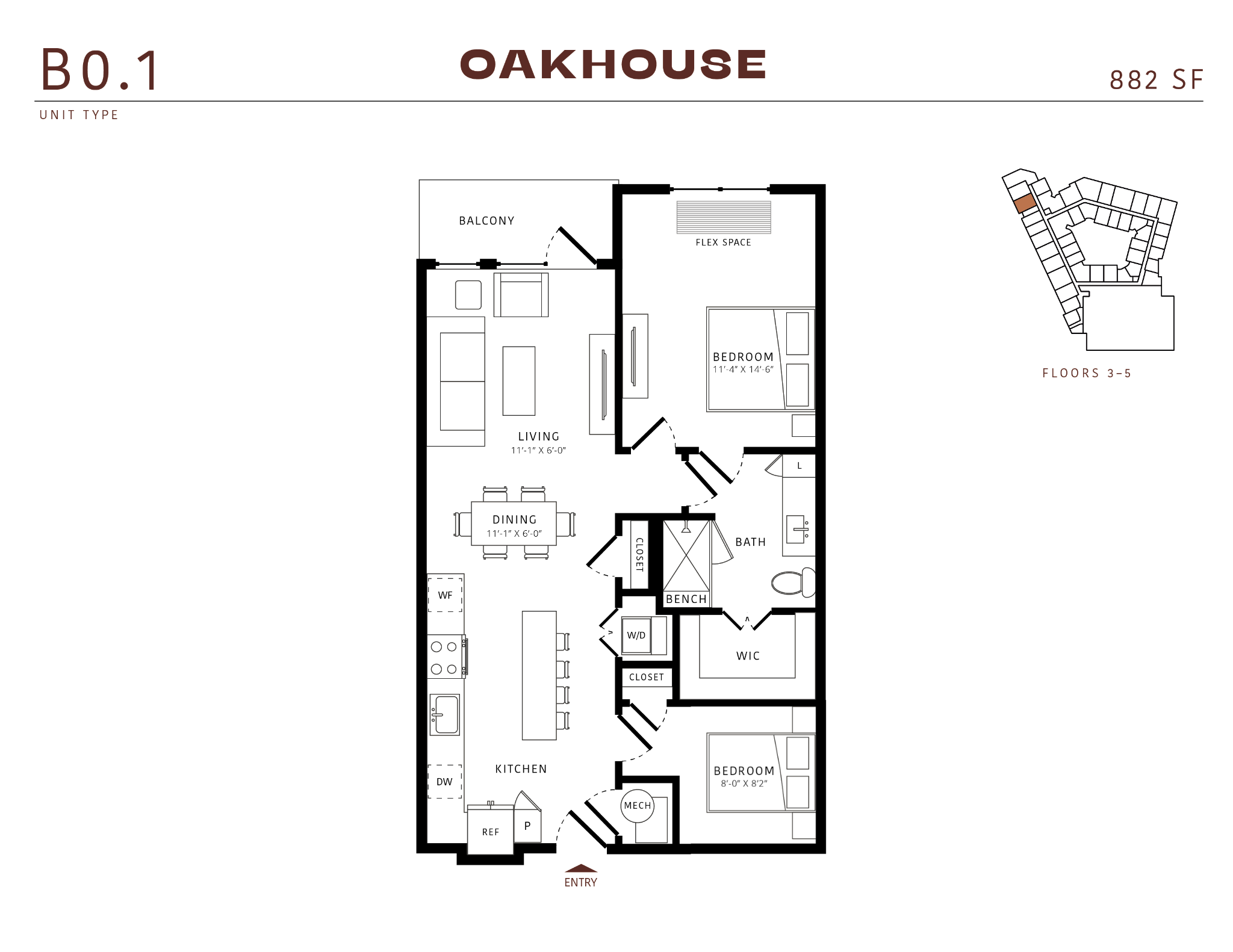 B0.1 Floorplan Oakhouse