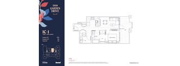 1C-1 | 1 Bed - 1 Bath