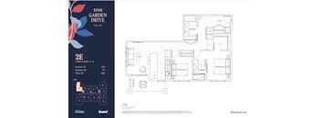 2E | 2 Bed, 2 Baths
