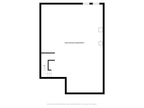 a schematic diagram of the floor plan of a bedroom with a closet
