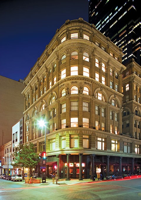 The front of the The Wilson building