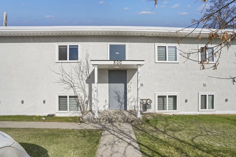 A white building with the number 510 on the front.