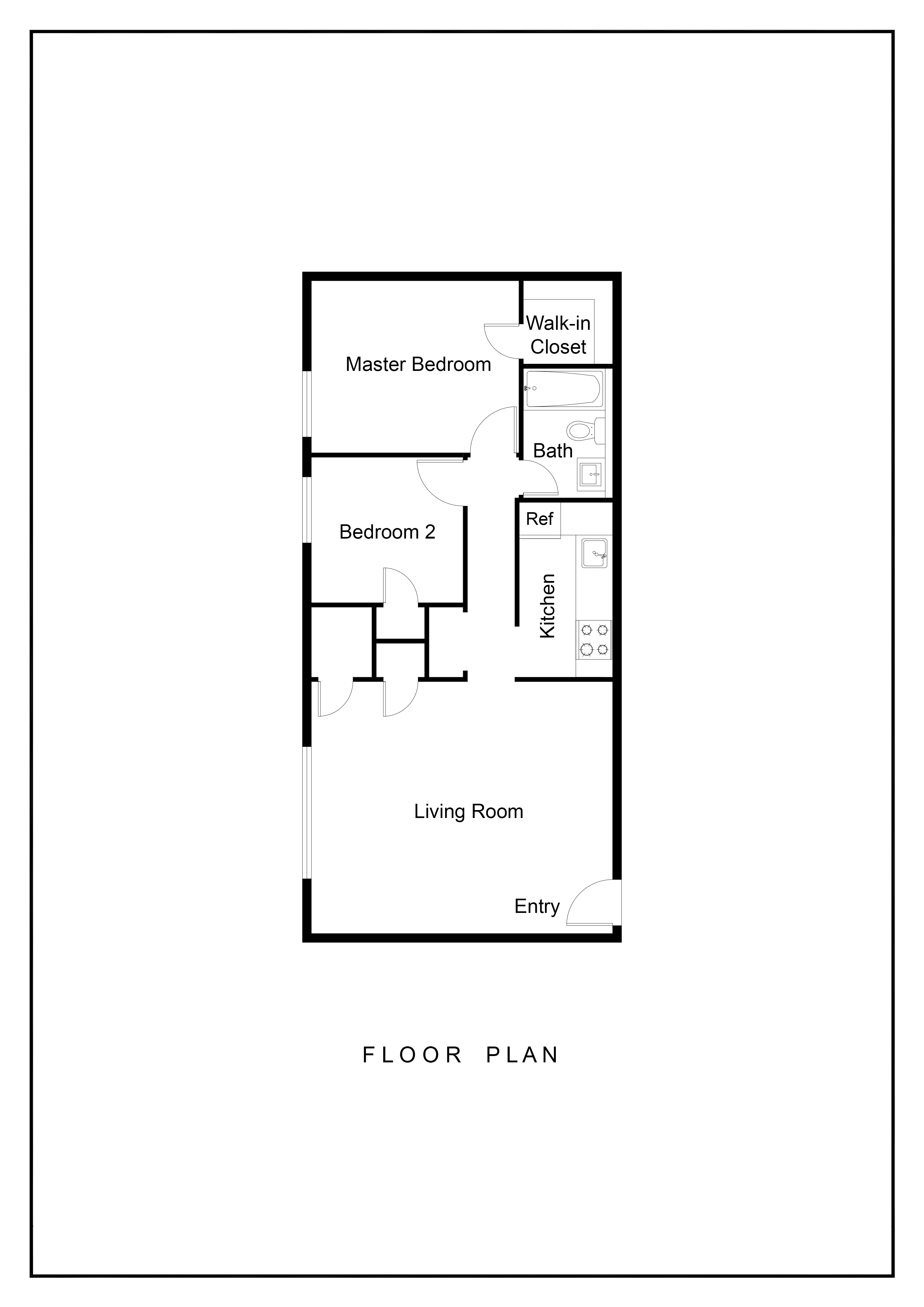 Woodington Gardens 2 Bedroom 1 Bathroom