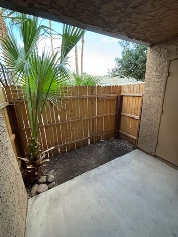 Large Patios on 1st Floor